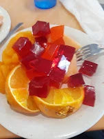 Gelatina Naranja Y Melon
